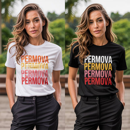PERMOVA Stacked Retro Tee